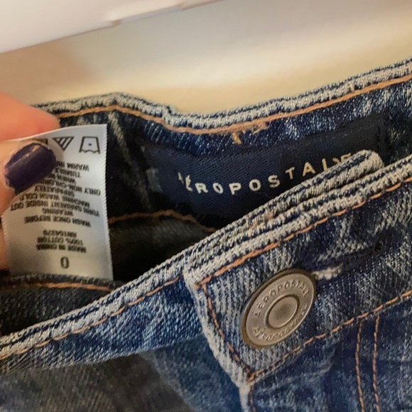 Aeropostale Jean distressed skirt - Picture 3 of 4